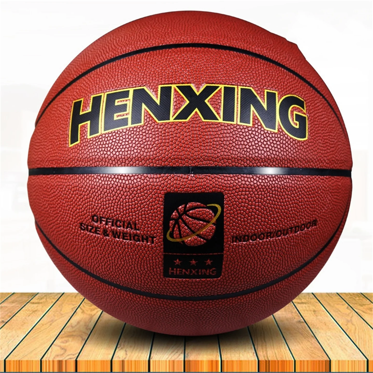 Soft Leather Basketball Feel Student Youth Adult Size 7 Outdoor Standard Competition Basketball