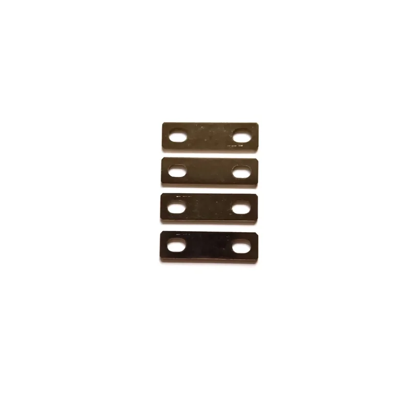 4pcs Busbar Battery 35mm Hole Central Pitch Nickel Plating Copper Connector Contact M6 Hole Size For LiFePO4 Lithium Cells