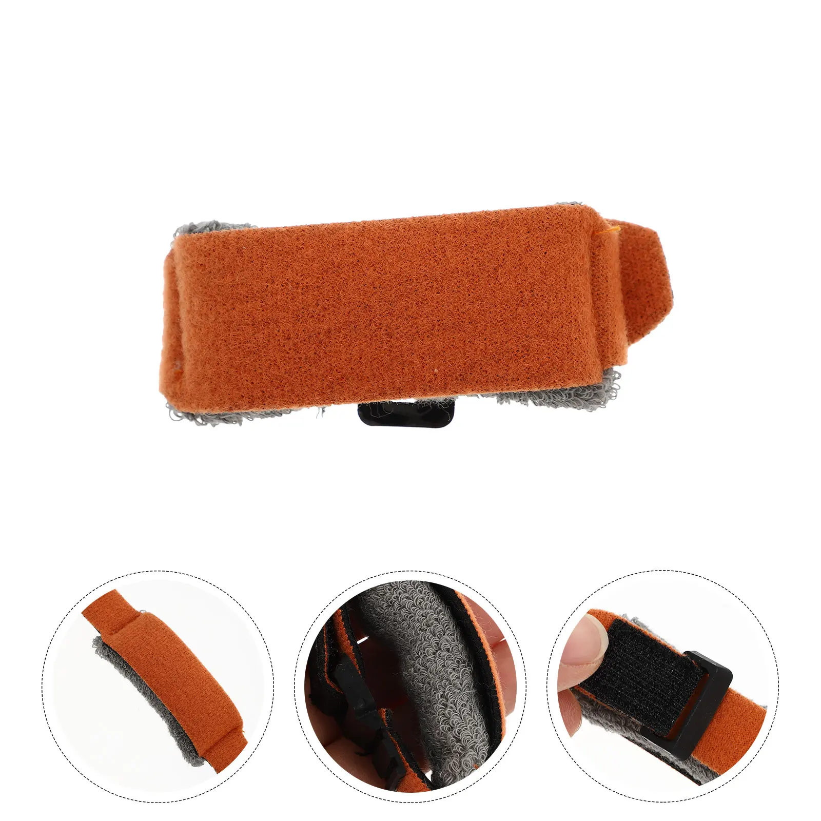 

Adjustable Guitar Sound Mute Strap Durable Soundproof Noise Reducer for String Instruments Bass Mute Dampener Fine Fiber Pads