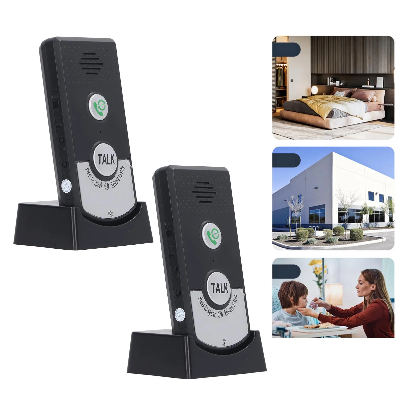 2 Way Voice Intercom Super Long Range Wireless Intercomunicador Waterproof Intercom Doorbell System Unit