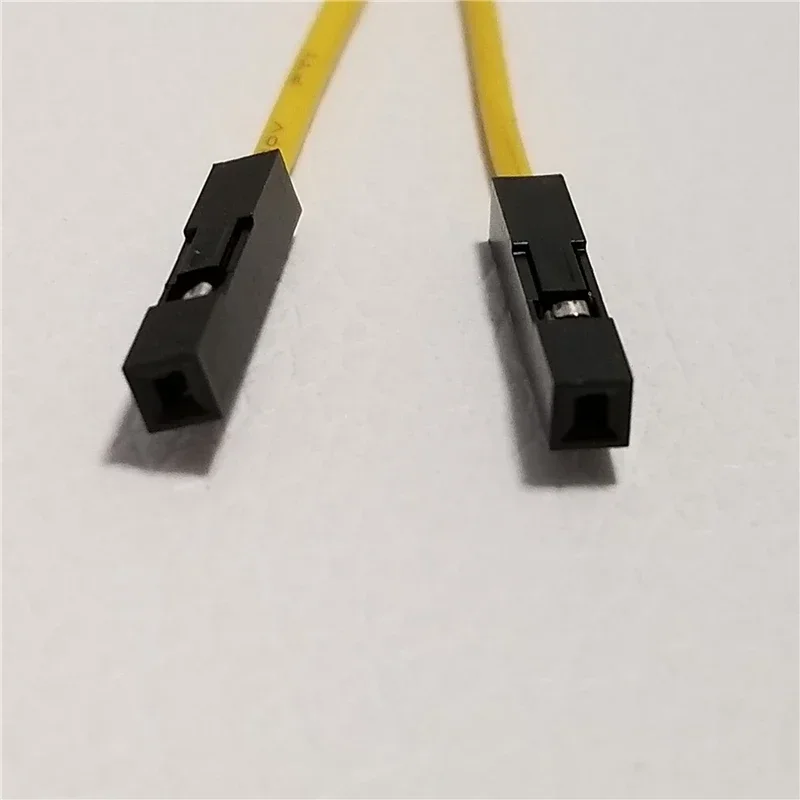 듀폰 터미널 케이블 암에서 1P 두께 24AWG 기계 전원 PC DIY용, 로트당 20 개, 6cm