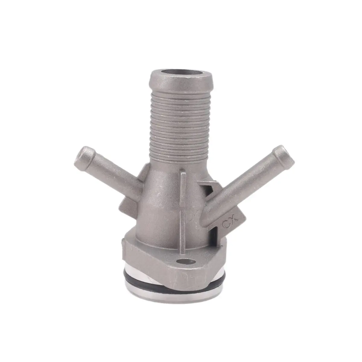 #96V Engine Heater Hot Water Pipe Outlet Port 1003400XEC05 For GWM Haval,Engine Heater Water Pipe Port,(Silver)