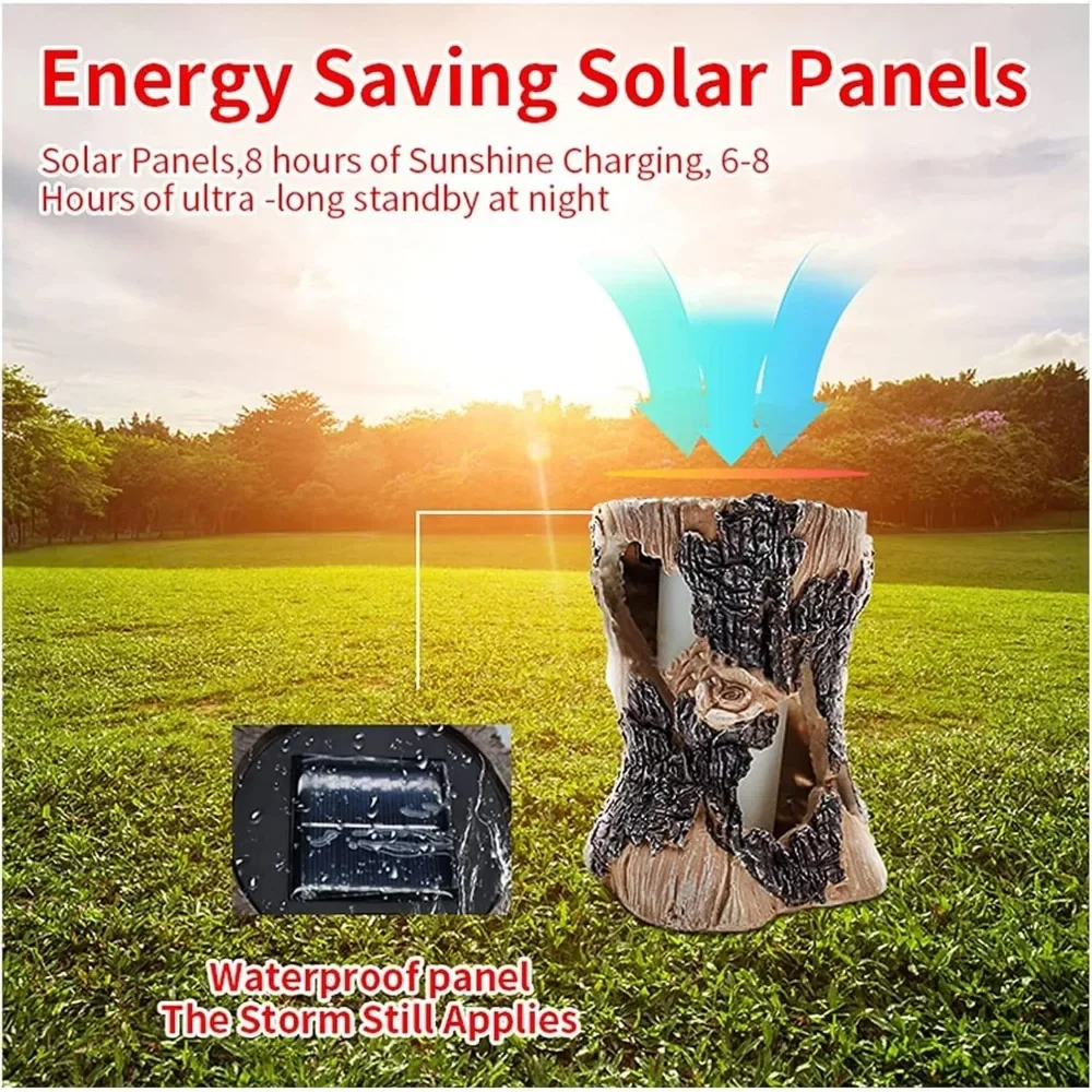 Solar Garten Dynamische Simulation Flamme Licht Outdoor LED Garten Villa Wasserdichte Hängende Landschaft Laterne