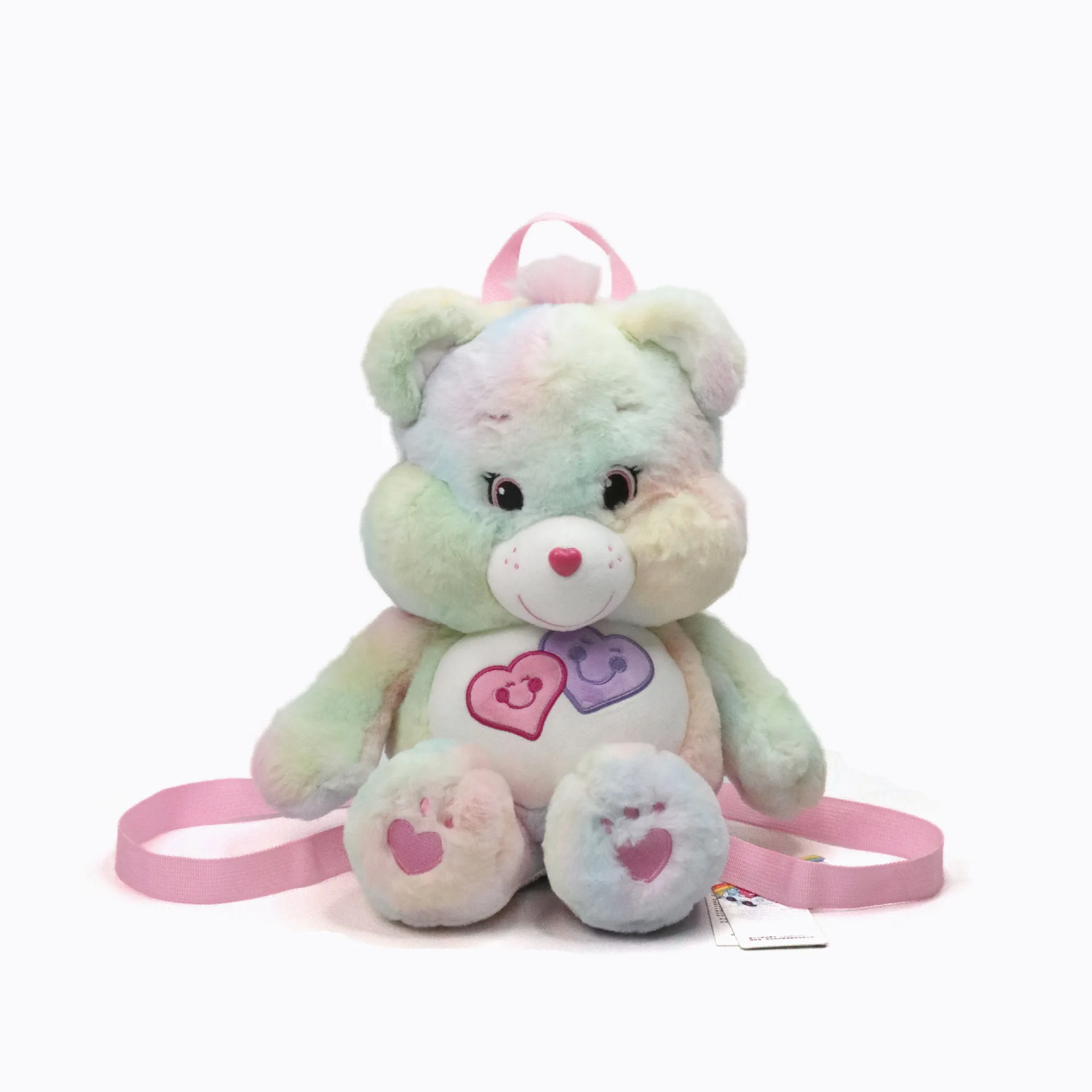Neue echte Kawaii Carebears 45 cm bunte Rucksack Plüsch Puppe süße Puppe Rucksack Geschenk