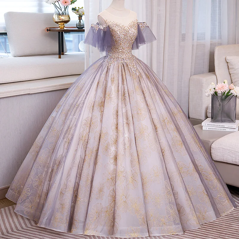 Ashley Gloria 2024 New Party Dress 15 Quinceanera Dresses Ball Gown Classic Prom Gown 15 Years Princess Dress Customize