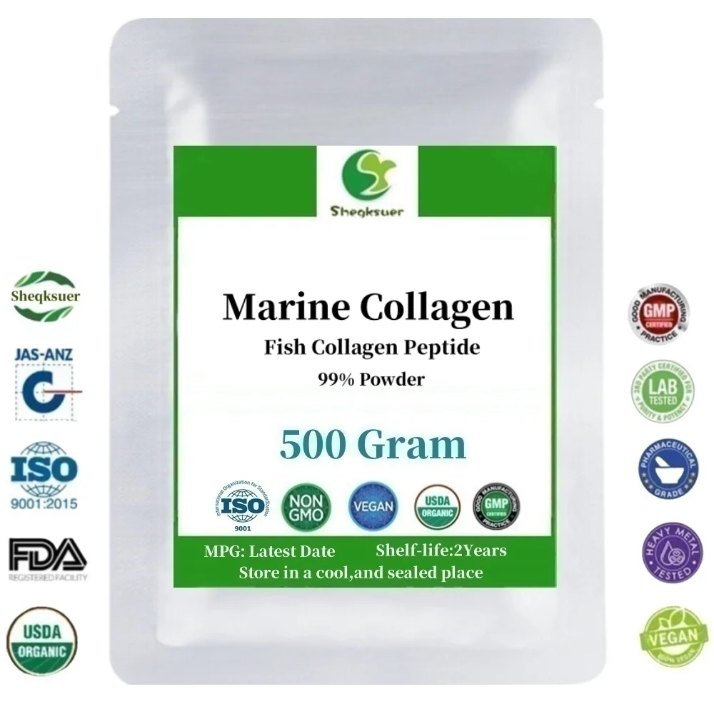 99% Marine Collagen Powder,Fish Collagen Peptide,Free Shipping