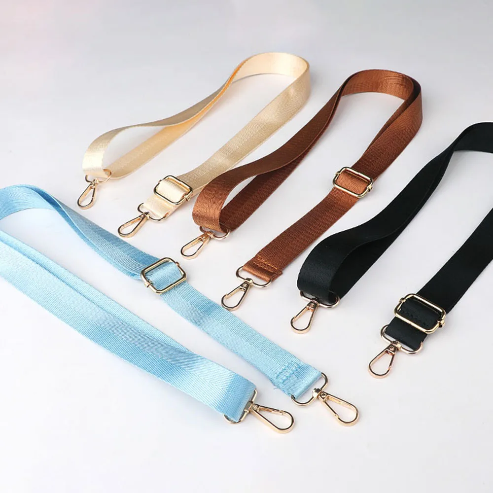 1.3M Long Shoulder Bag Strap Fashion Wide Replacement Strap For Bags Nylon Woman Messenger Accessories Bag Correa De Repuesto