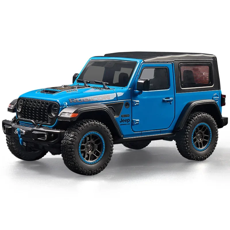 1:18 Jeeps Wrangler Rubicon 20th Alloy Diecasts & Toy Vehicles Metal Toy Car Model Sound and light Collection Kids Toy