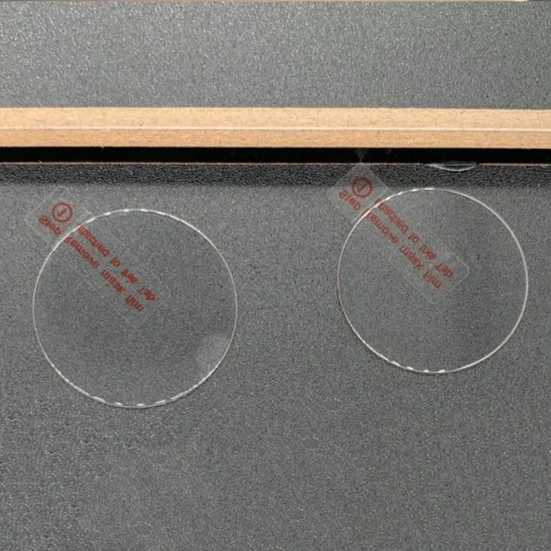 2pcs Tempered Glass Screen Protector Protective Film for SmartWatch Diameter 26.8mm 28mm 30mm 31mm 32mm 37mm 39mm 40mm 42mm 43mm