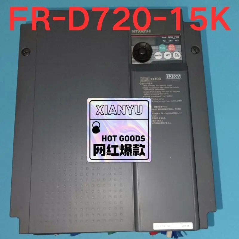 

Second-hand test OK,frequency converter FR-D720-15K