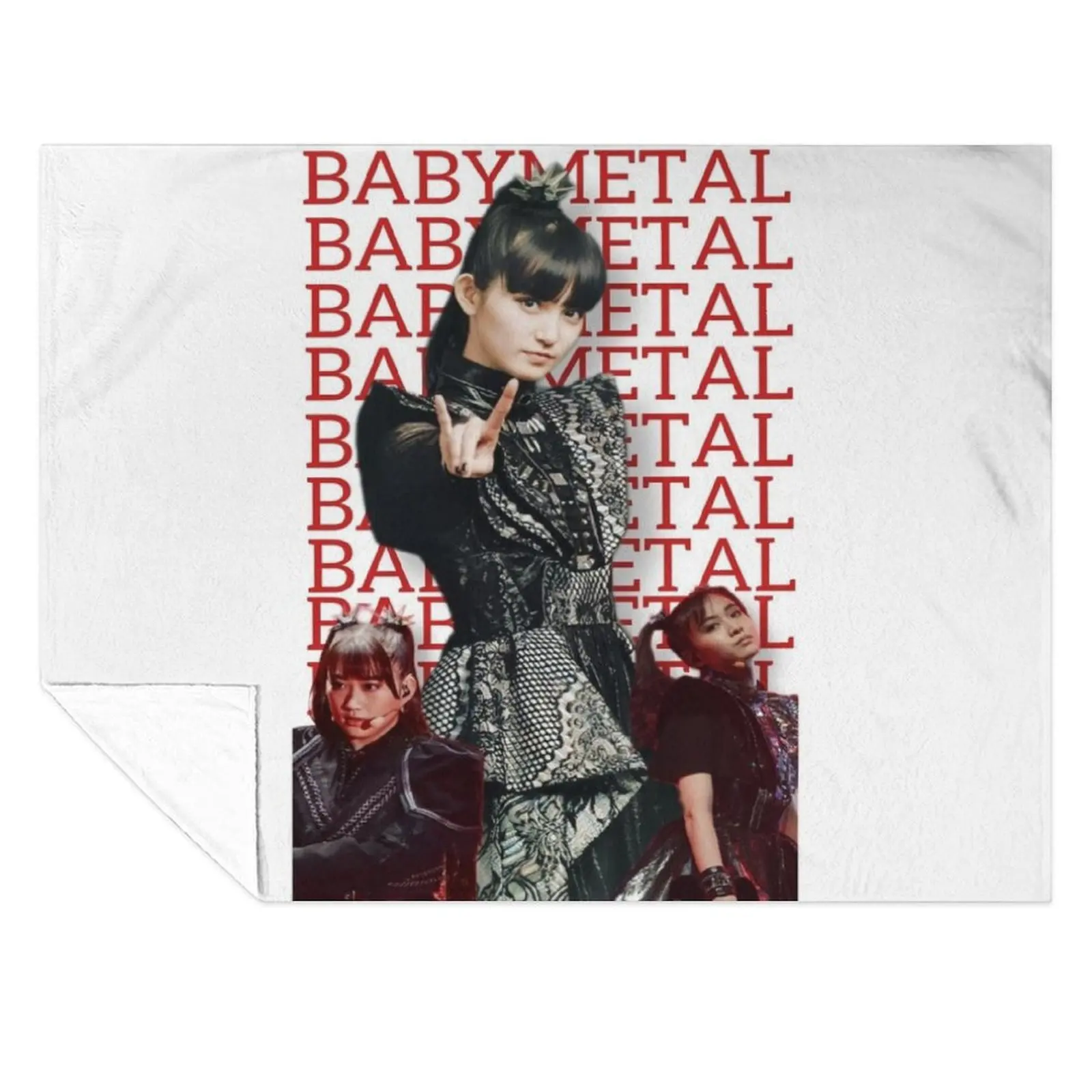 

Babymetal New Formation Throw Blanket Personalized Gift Nap Stuffeds Camping Blankets