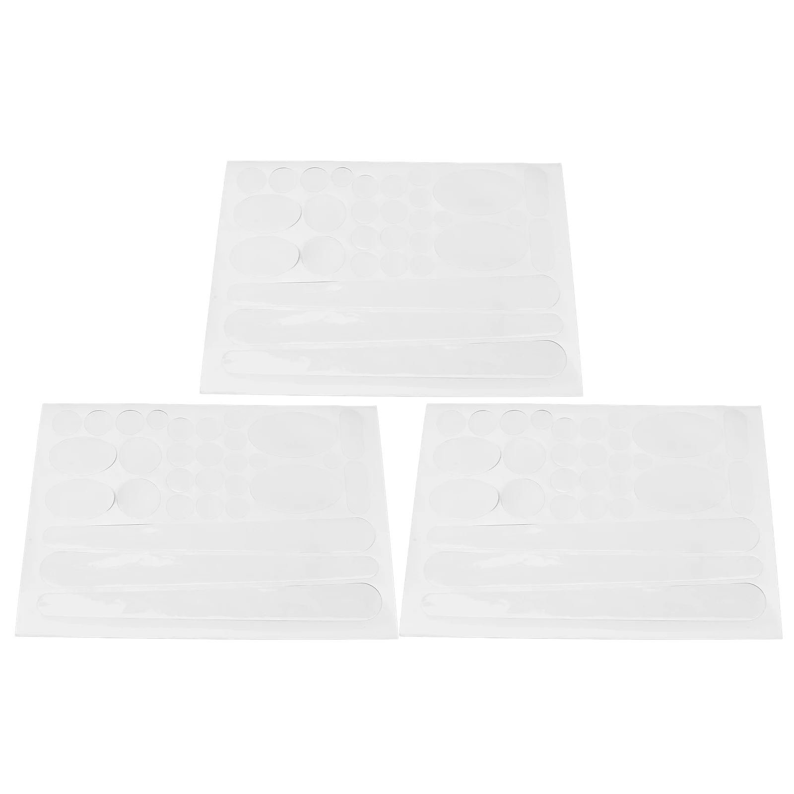 

3Pcs Bike Frame Protector Stickers Clear Adhesive Anti Scratch Decals Kit for Mountain Road Bike Chainstay Protection Guard