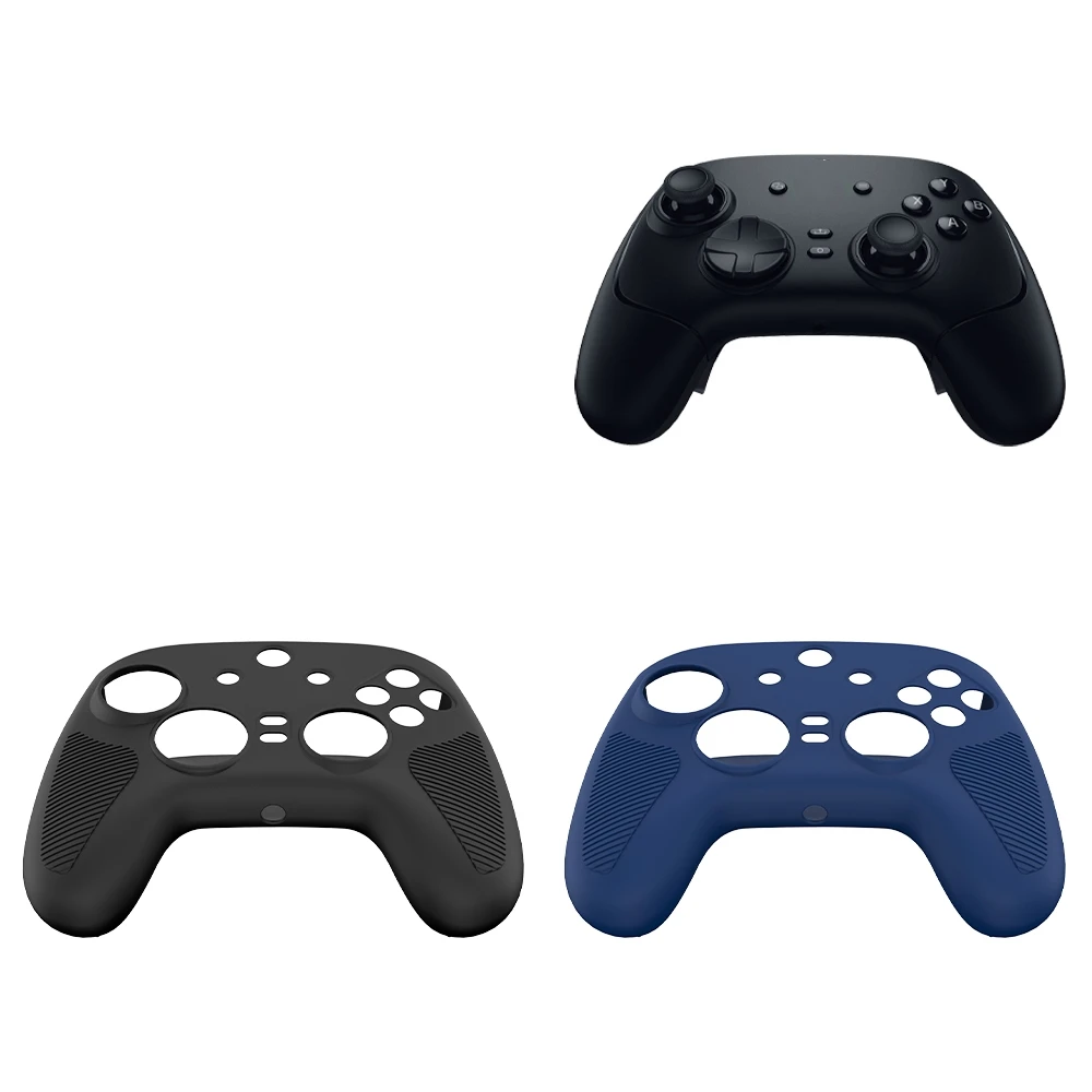 

Silicone Protective Case for Razer V3 Pro Gaming Controller Anti Drop Dustproof Simple and Minimalist Cover Black