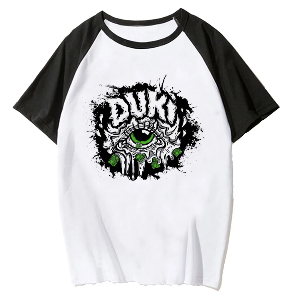 Duki t-shirts women harajuku Tee girl funny 2000s graphic clothes