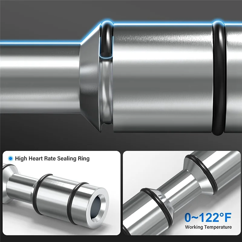 1/4Inch Npt 5 Weg 3 Positie Lucht Handhendel Bediende Klep Pneumatische Magneetklep Handmatige Bediening Push-Pull 4h230c-08