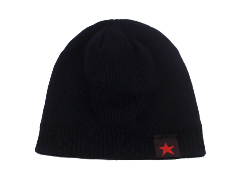 Skullies Beanies Warme Herren Beanie Mütze Wintermützen für Damen Herren Strickmütze Fünf-Sterne Stav Österreich Mohamed Homme Skull Gorro Bonnet Caps – Detail 4