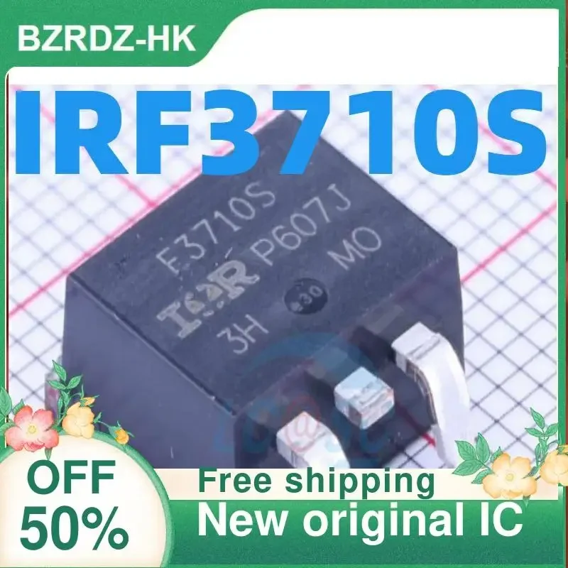 10PCS IRF3710S  IRF3710STRLPBF TO-263-2 New original IC