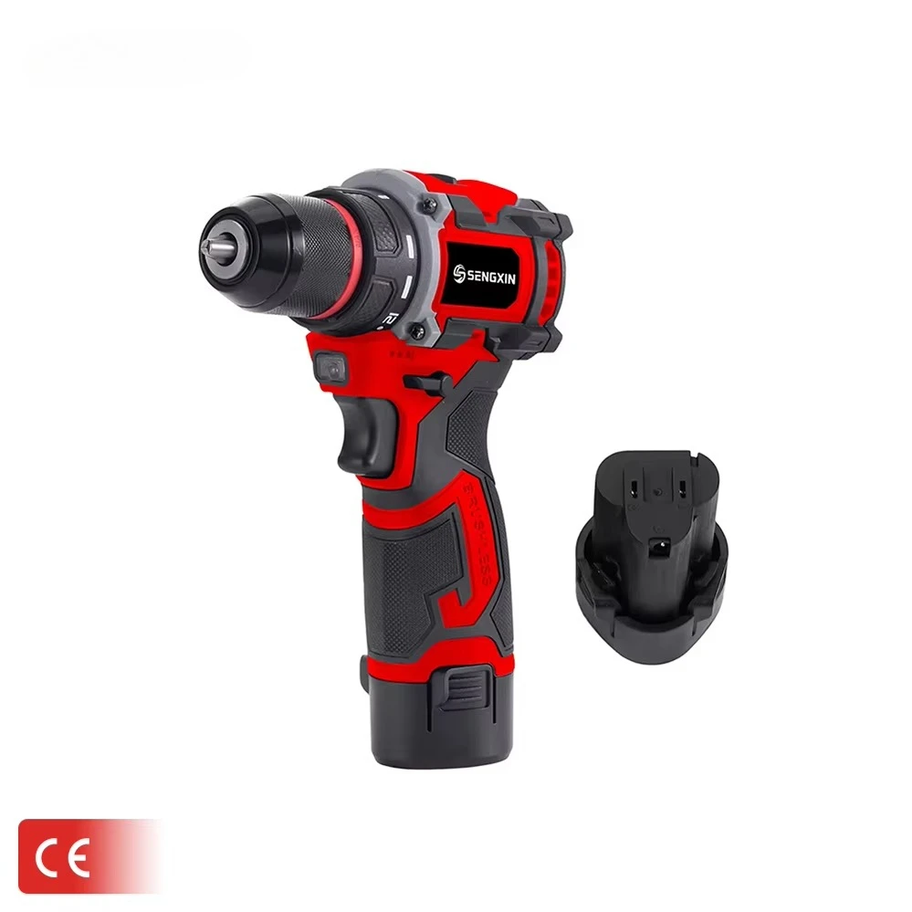 SX-2212 12V Cordless Electric Impact Drill Hot Sale Variable Speed Power Drill with OEM Support