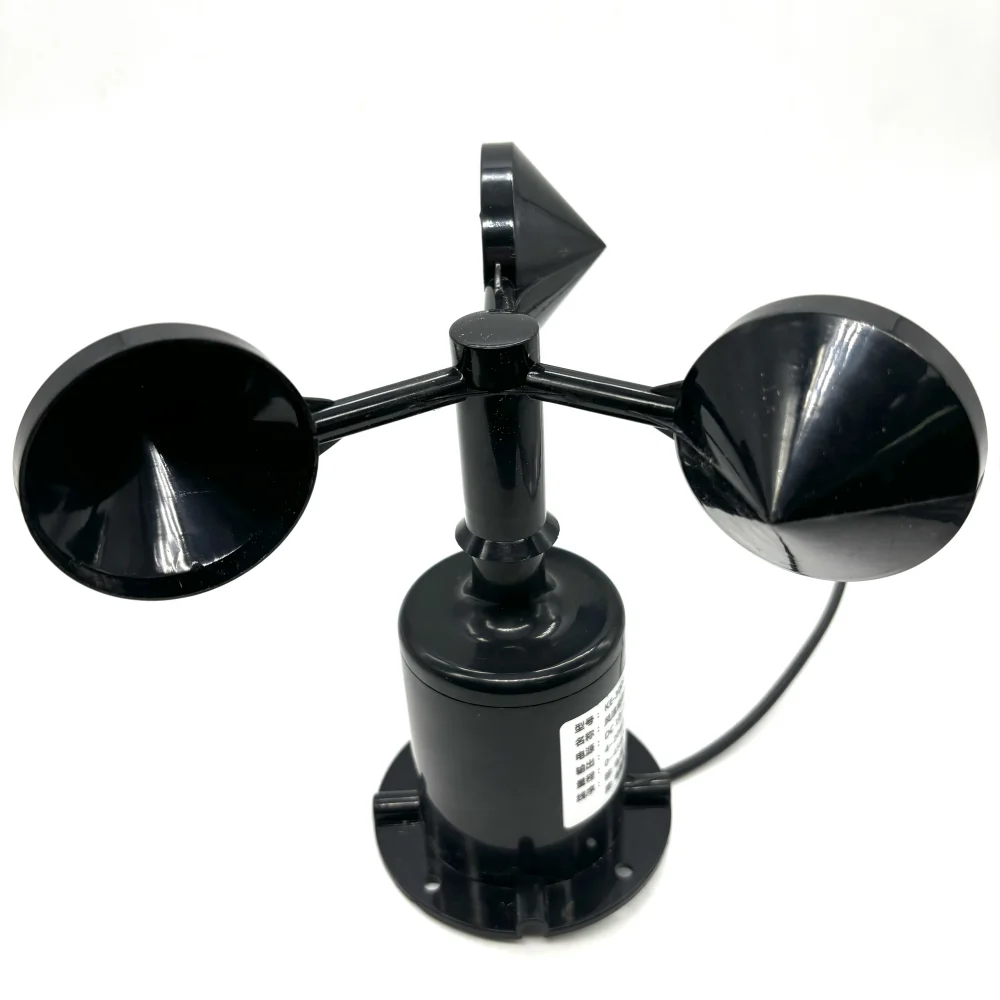 Wind speed sensor Measuring instrument transmitter three cups anemometer DC10-30v 4-20mA 0-45m/S KE-3000-FSJT-I20