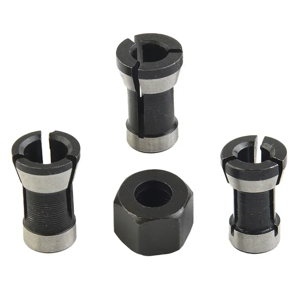 6/6.35/8mm Engraving Trimming Machine Chuck Nut Collet Chuck Accessories M15 Screw Nut Collect Electric Router Milling Cutter