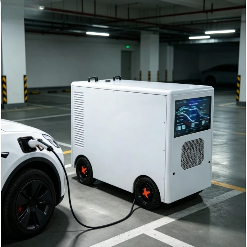 Customized Portable Movable Commercial DC Fast Charger 150kWh Mobile EV Energy Storage Charger Station