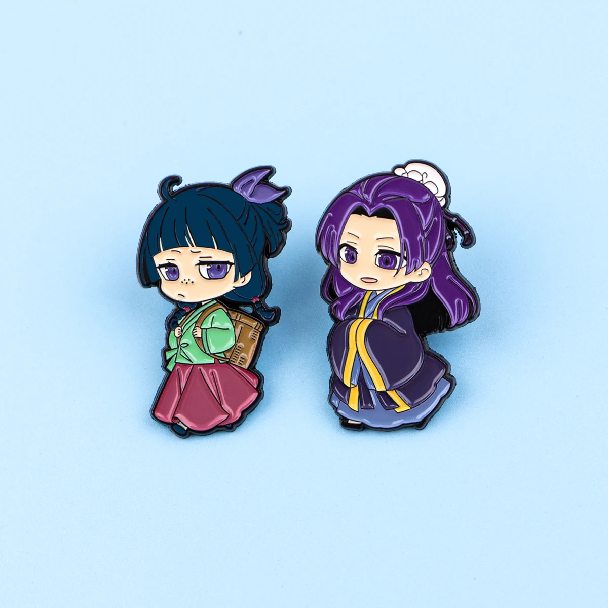 Эмалированная булавка для девочек с героями мультфильмов, манга, аниме, значки на рюкзаке, женские броши, шляпа, булавки для лацканов, аксессуары для косплея, игрушки, подарки