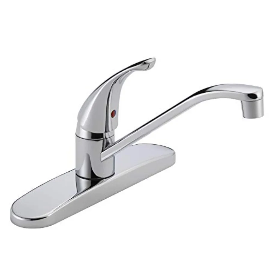 

Single-Handle Kitchen Sink Faucet Chrome P110LF