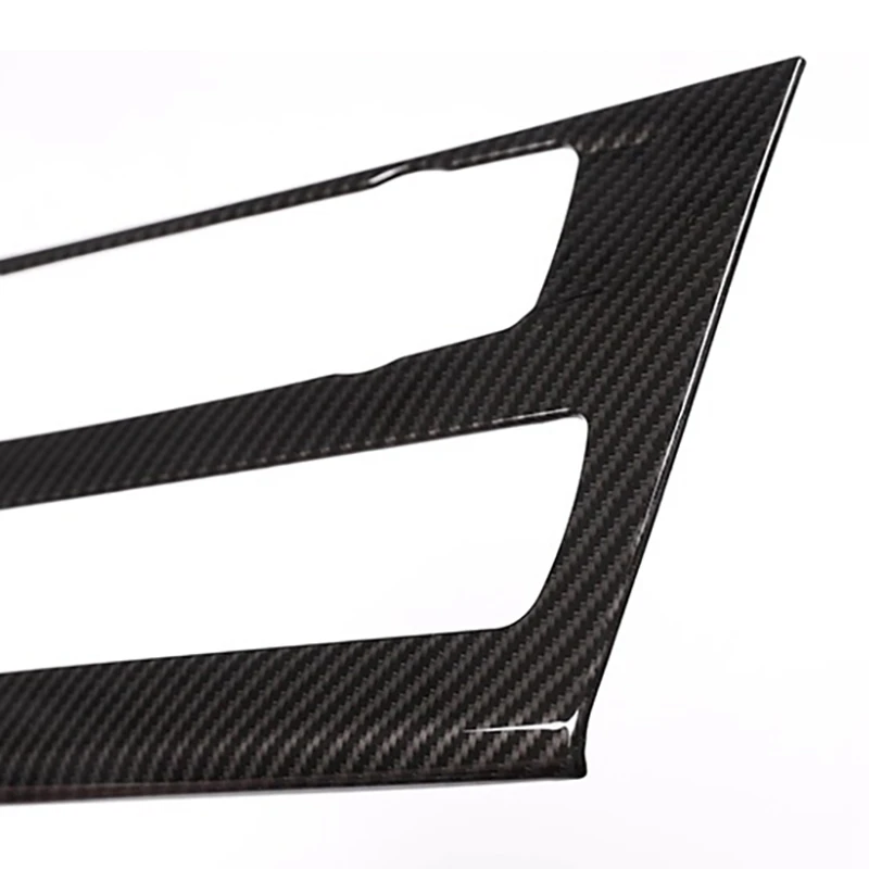 Car Radio Fascia Frame Trim, For-BMW X3 X4 F25 F26 Air Conditioning Volume Adjustment Frame Decoration