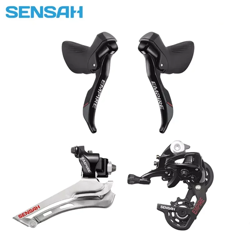 SENSAH EMPIRE Road Bike 2*11 Speed  Bicycle Shifter Lever Rear Derailleur Groupset Cassette Freewheel YBN Chain Derailleur