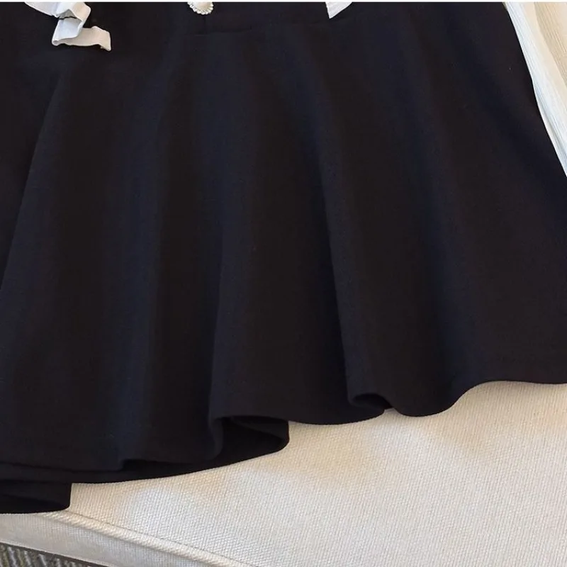 Women's 2024 Spring New Fashion Versatile Spliced Ruffles Fake Two Piece V-neck Long Sleeve Belted Button Pullover Shirts Tops