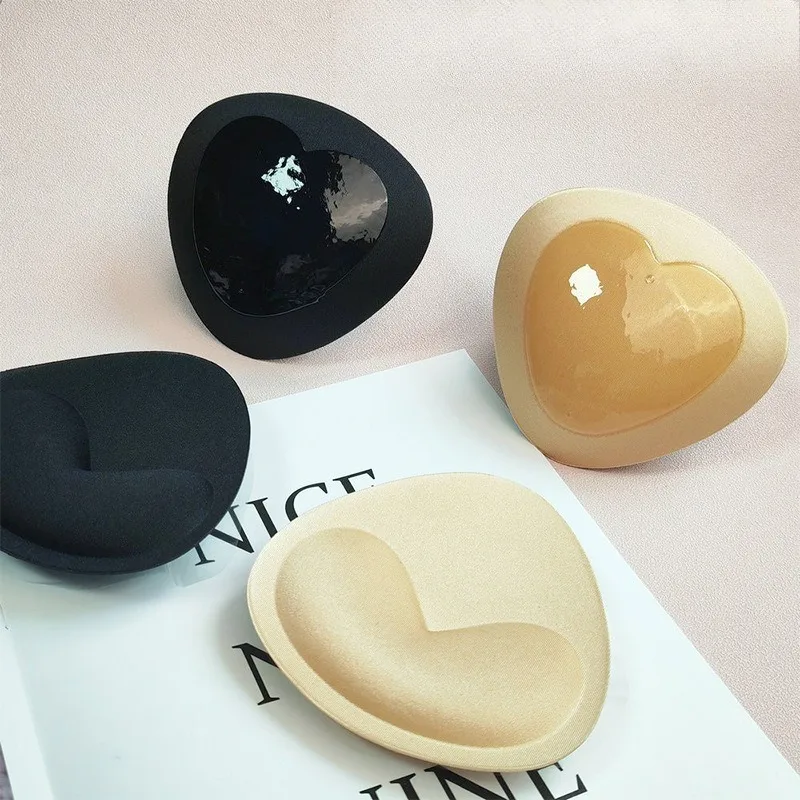 1 пара толстых губчатых подушечек для бюстгальтера для женщин, купальник, грудь, пуш-ап, увеличитель груди, съемные подушечки для бюстгальтера, вставки, чашки, аксессуары для бюстгальтера