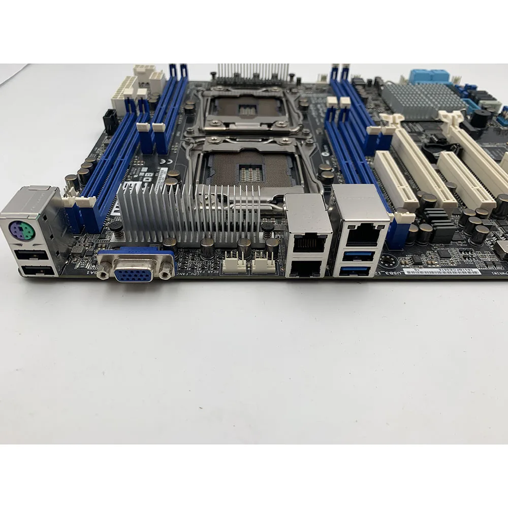 

Оригинальная двухсторонняя серверная материнская плата Z10PA-D8 C612, разъем LGA 2011-3 V3 V4 DDR4 X99 X99M, хорошее качество