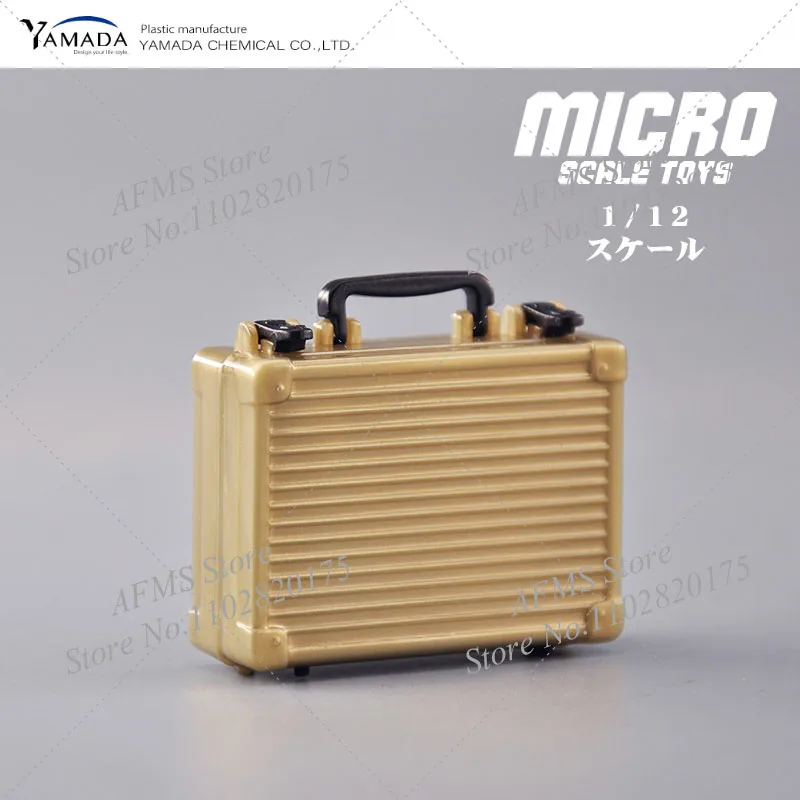 ‌ Akcesoria do scenek: walizka, aktówka, pudełko na figurki żołnierzy w skali 1/12, pasujące do figurek akcji 6-calowych.