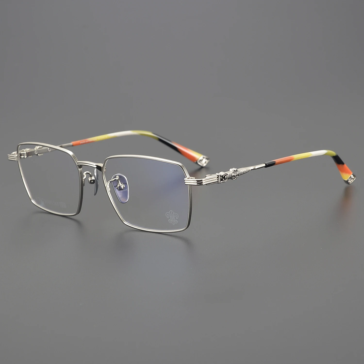 CH8093 Ultra Light Optical Prescription Glasses Rectangular Full Frame Classic Multi-purpose Anti Fatigue Business Glasses