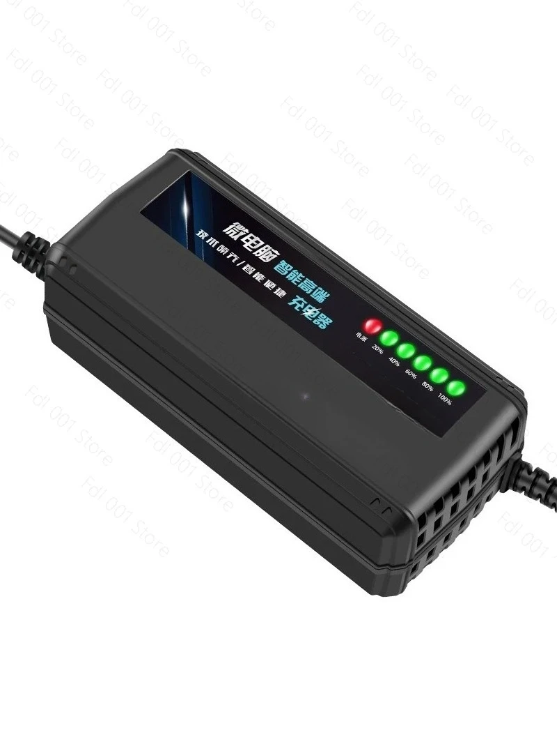 

48V 60V 72V 80V 84V 96V smart Charger 12Ah 20Ah 30Ah 35Ah 40Ah 50Ah 60Ah dry liquid water lead acid batterys cargador