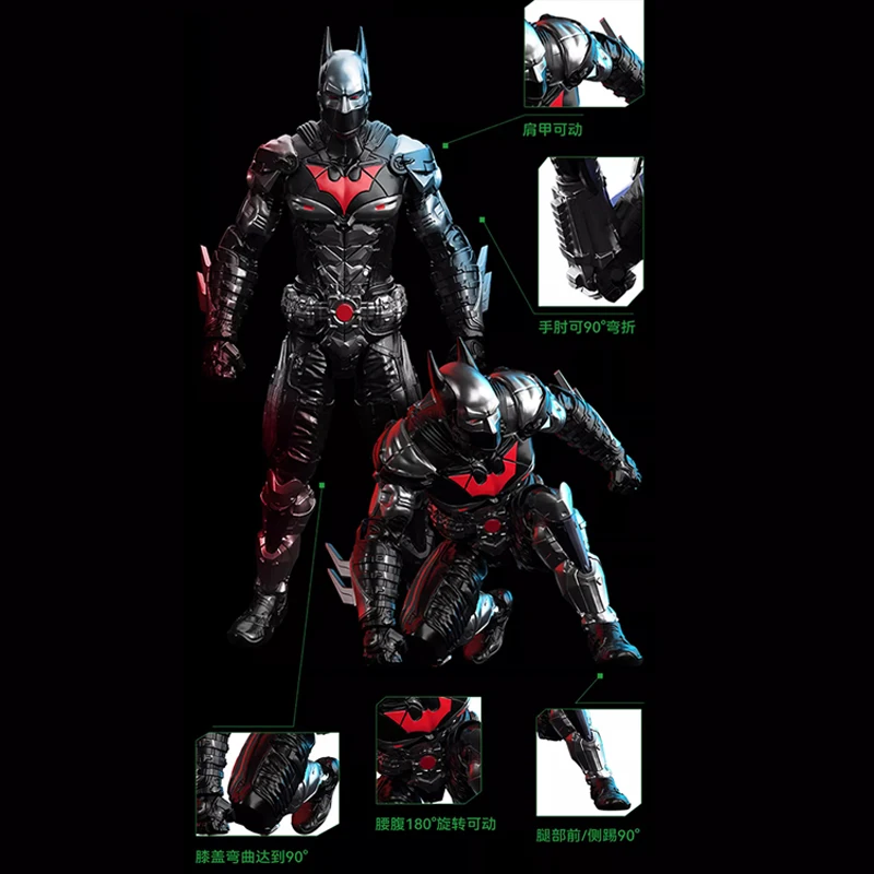 F5 ของแท้จากดีซี บ็อกซ์สุ่มลายแบทแมนจากภาพยนตร์ รุ่นประกอบเอง ของเล่นการ์ตูนทำมือ กล่องเซอร์ไพรส์ ของขวัญวันเกิดสำหรับเด็กผู้ชาย