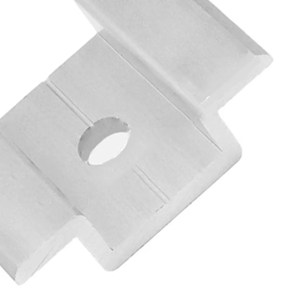 30mm Solar Panel Clamps Rust-proof Material Lightweight Metal Conductive Pieces Included For Camping Outdoor Use