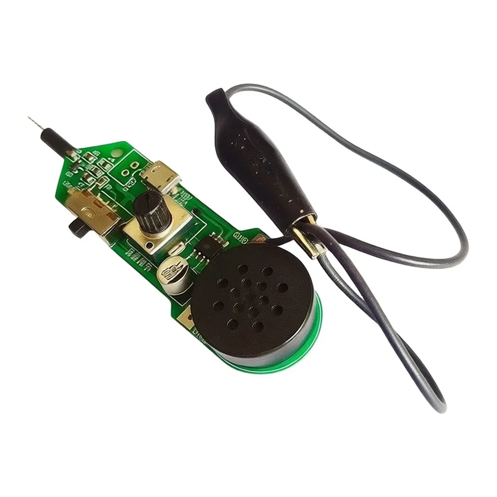 1Pcs Semi-Enclosed Audio For Signal Detector With Shell Audio-Visual For Audio Systems Power Amplifiers Radios Repair Tool