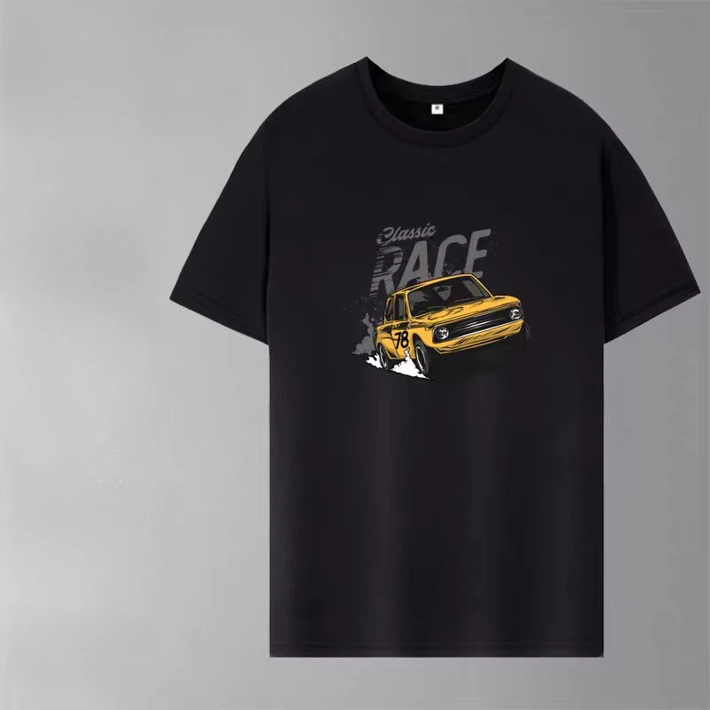 

Loose men's short-sleeved T-shirts from European and American trendy brands