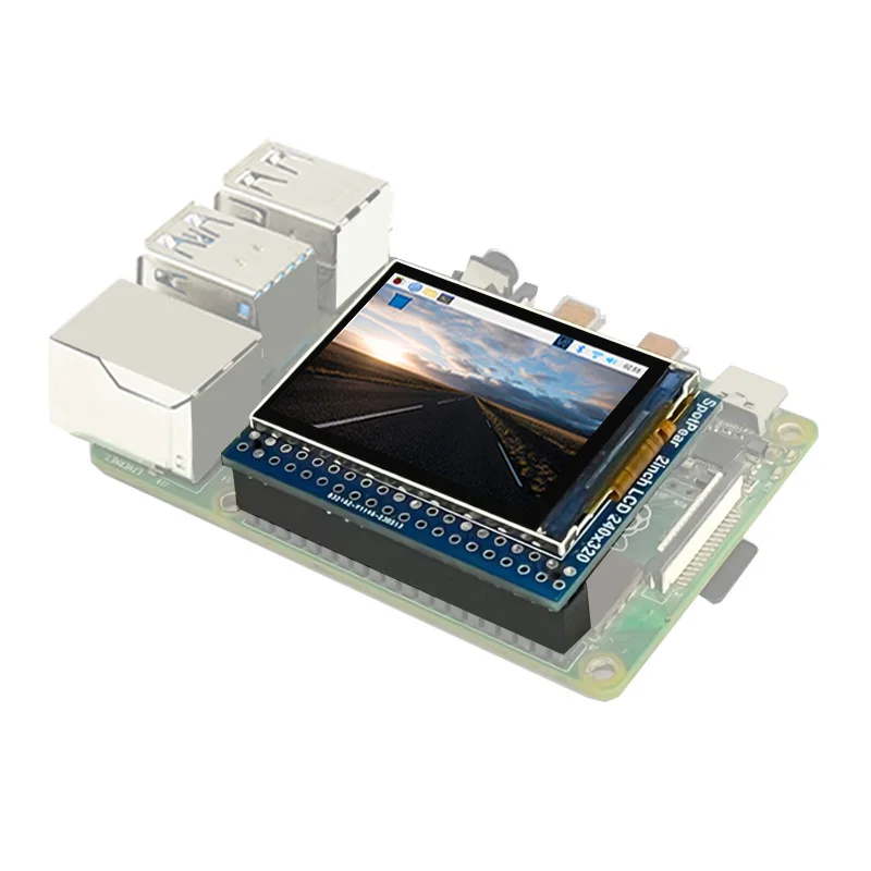 Raspberry Pi 2inch LCD IPS Display Screen 240×320 onboard speaker support audio playback