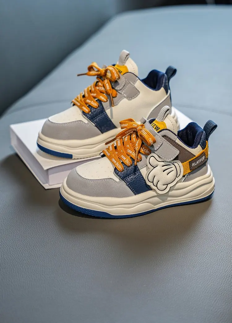 Atmungsaktive Freizeitschuhe für Kinder, Jungen und Mädchen, rutschfest, leicht, flexibel, bequemes Design, Turnschuhe für Kinder, Outdoor-Spielschuhe – Detail 7