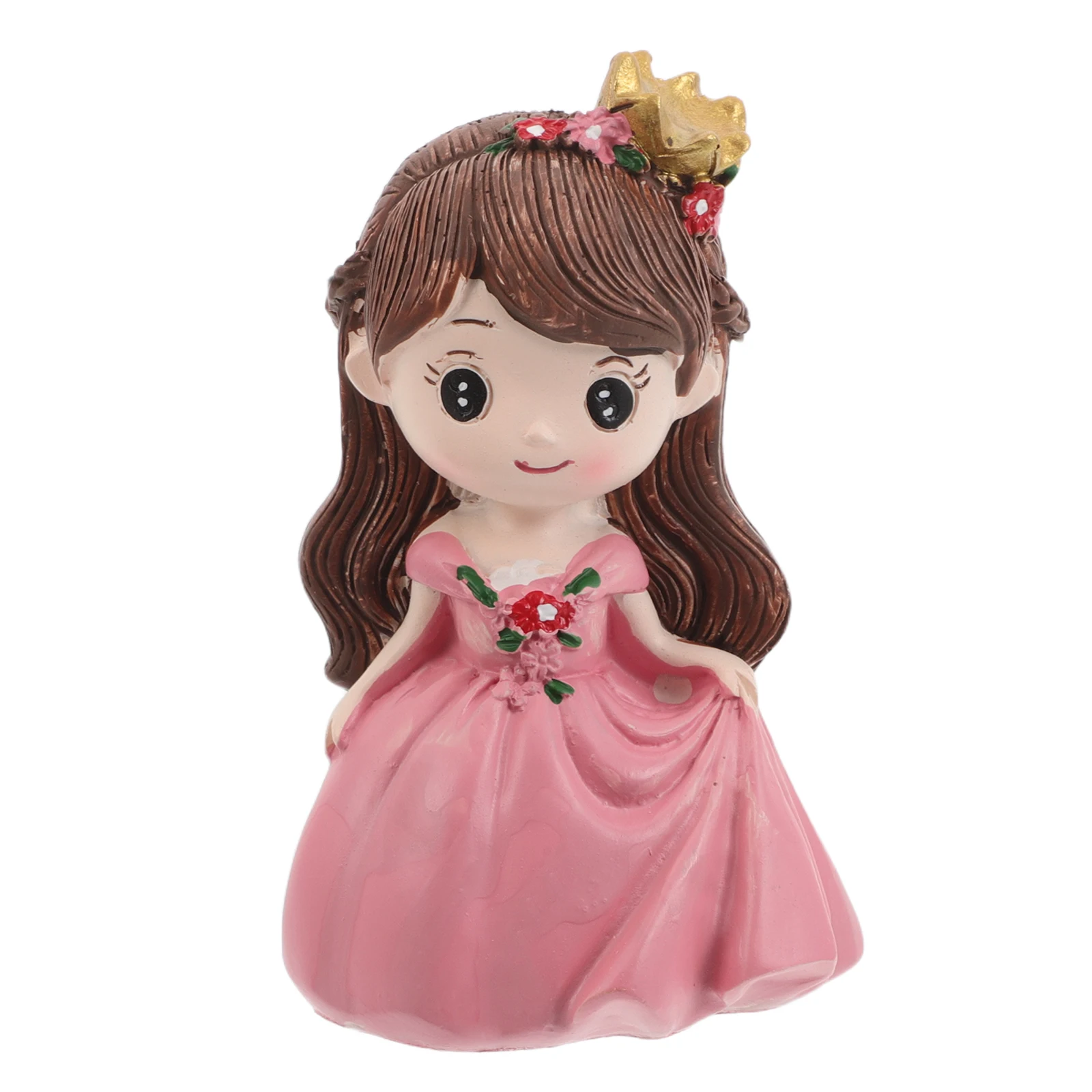 

Princess Decoration 3D Girl For Birthday Party Baby Shower Topper Cake Decorations For Little Girls Girls Cake Ornaments