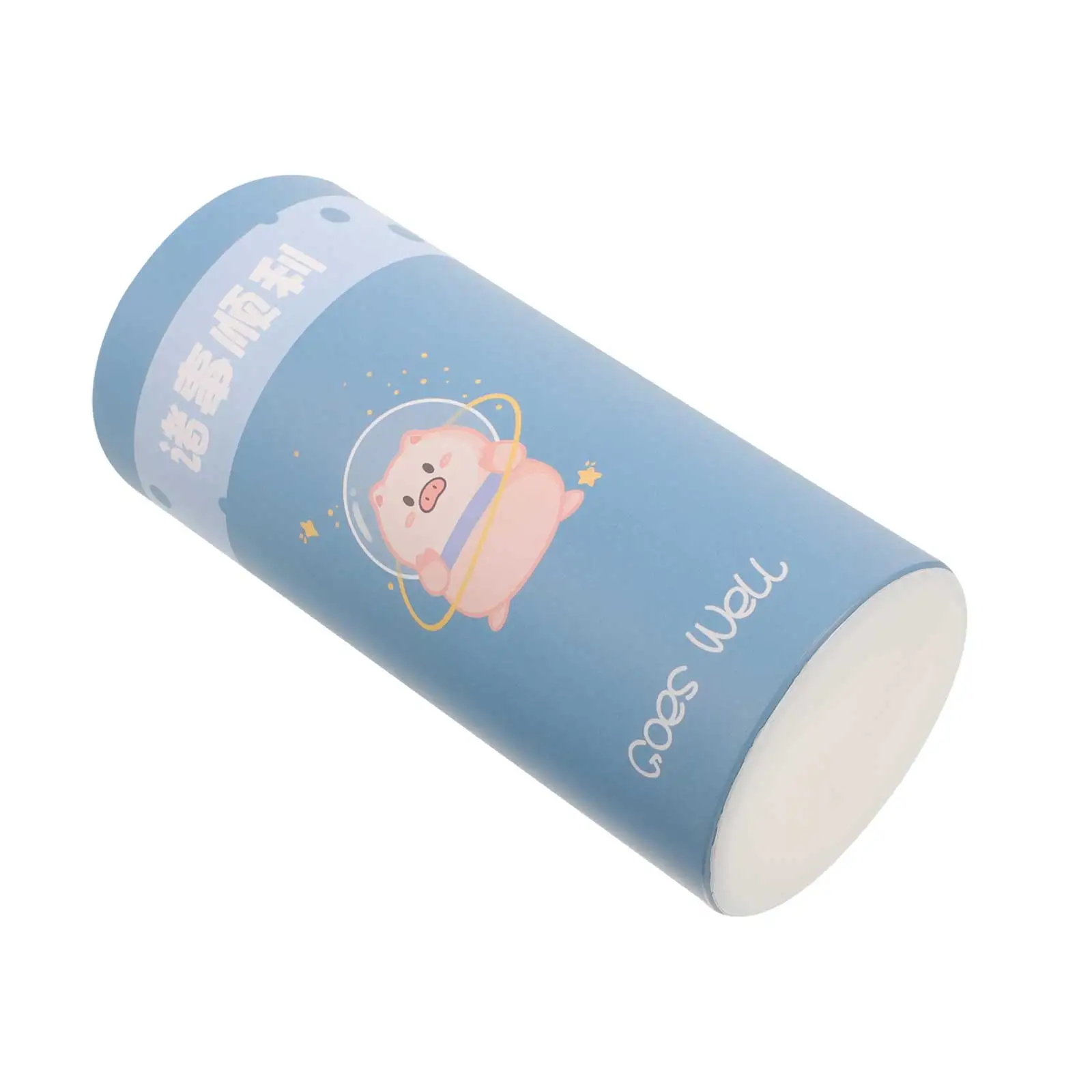 

Car Tissue Box 690g White Cardboard Round Tubes Refillable Holder Paper Towel Mounted Small Car Accessories Travel Storage