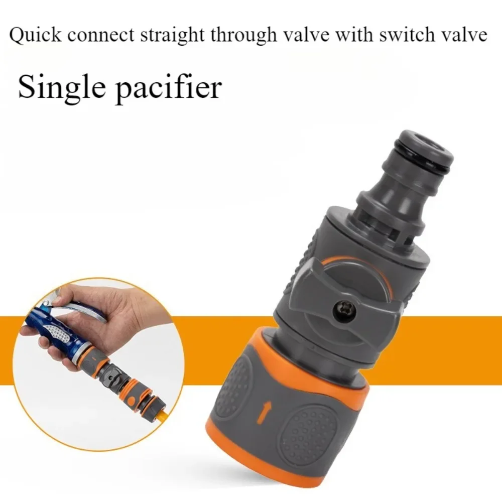 Connecteur rapide de tuyau d'arrosage, 1 à 30 pièces, connecteur de tuyau d'arrosage de 16mm, adaptateur de tuyau d'arrosage à connexion rapide avec robinet à tournant sphérique