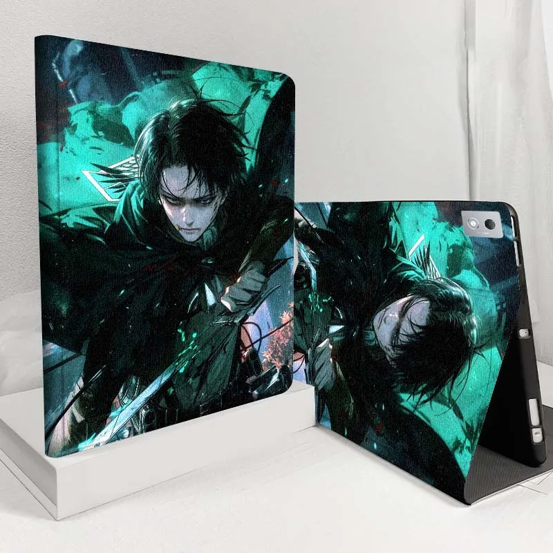 

A-Attack on T-Titans Cartoon Tablet Case For Xiaoxin Legion Tab Y900 Y700 K10 M10 P11 Pad Pro GT Plus 3rd Gen 4 8.8 11 11.5