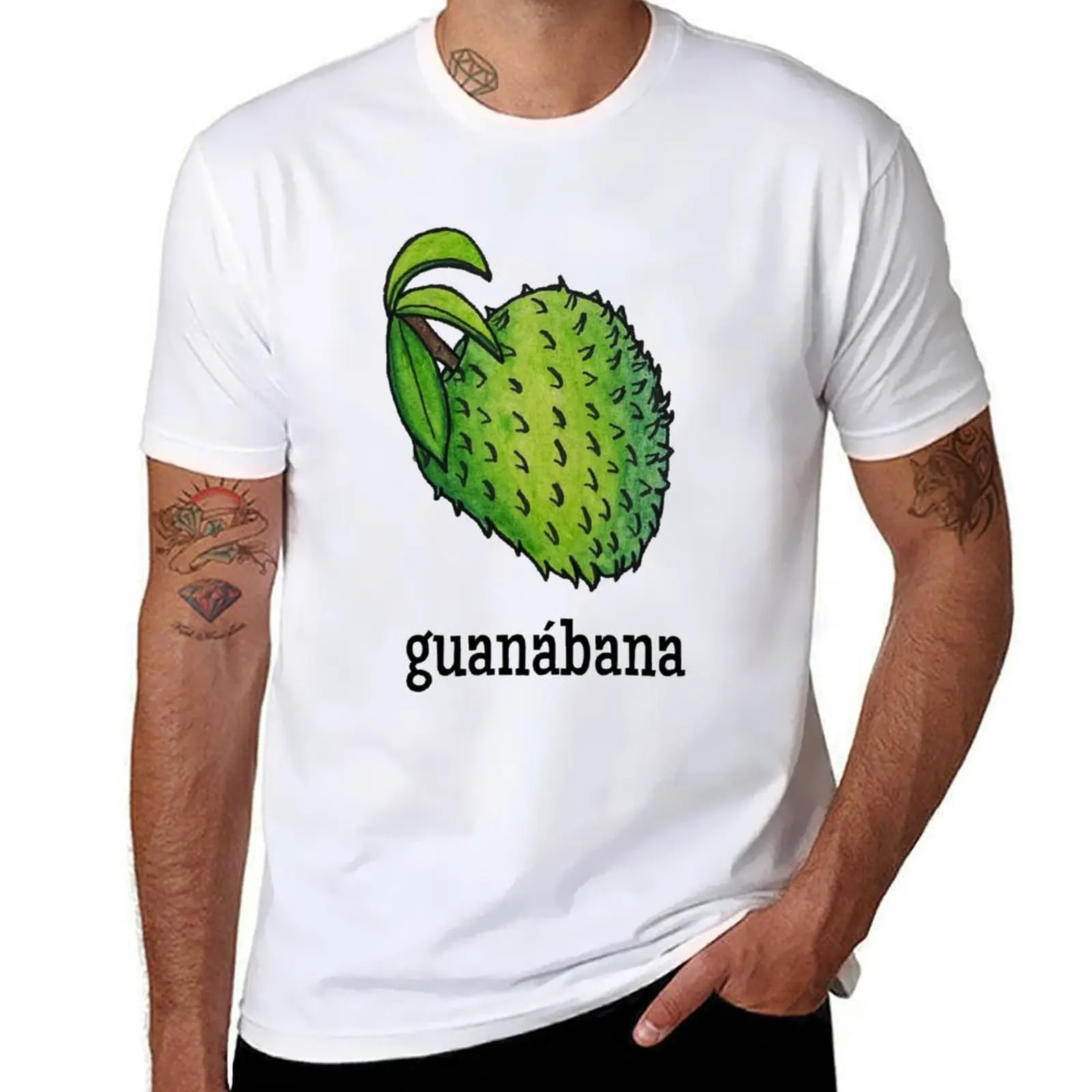 

man for men for shirts shirts man graphic Soursop cotton pack for shirts t tees Guanabana t t man T-Shirt