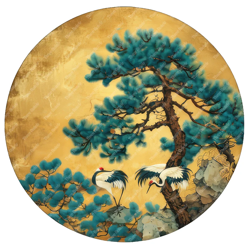 Three Ratels CF86 Lucky Cranes wall stickers for home decoration Personalized car decals