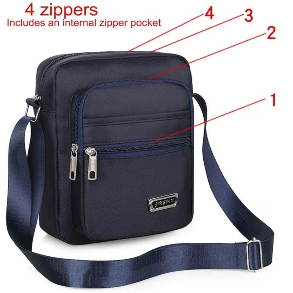 New Travel Nylon Man Handbags Boy Messenger Bags Men Crossbody Bags Shoulder Bag