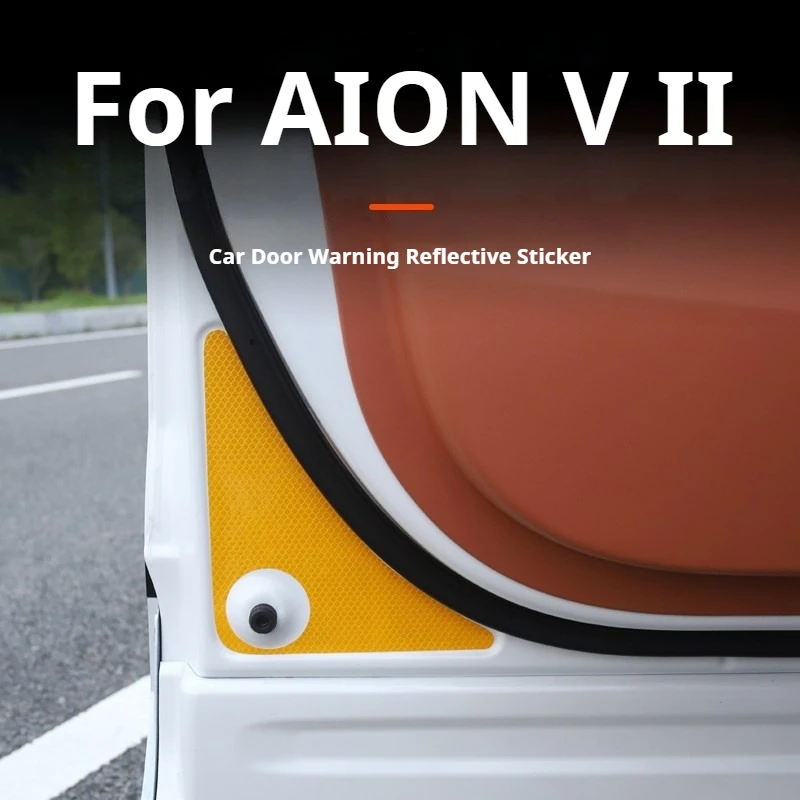 

Светоотражающая наклейка на дверь автомобиля AION V II, наклейка для ночного предупреждения, специальная декоративная наклейка для модификации