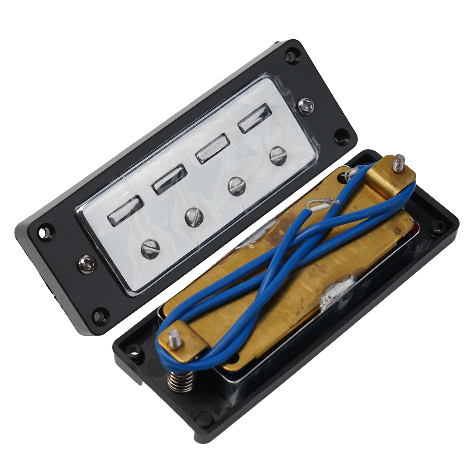 Musical Instruments BASS Pickup for mini Pickups Four-string Electric Bass Humbucking Pickups Strong Magnification Brand New